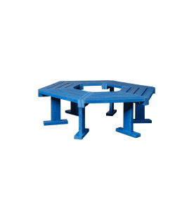 Beamish Tree Seat Hexagonal