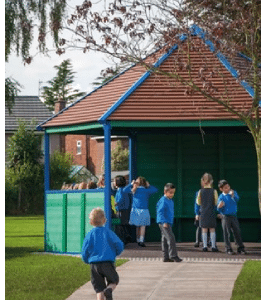 Outdoor classroom product pic - Marmax Recycled Plastic Products - Manufactured in the UK Outdoor Classroom
