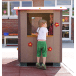 Play Building product pic - Marmax Recycled Plastic Products - Manufactured in the UK Playhouse