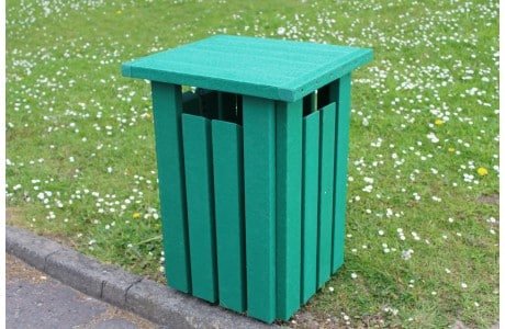 Waste-Bin-Green-2-460x300 - Marmax Recycled Plastic Products - Manufactured in the UK