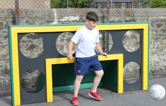 Goal-Wall - Marmax Recycled Plastic Products - Manufactured in the UK Goal Wall