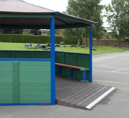 Outdoor Classroom Ramp - Marmax Recycled Plastic Products - Manufactured in the UK Outdoor Classroom Ramp