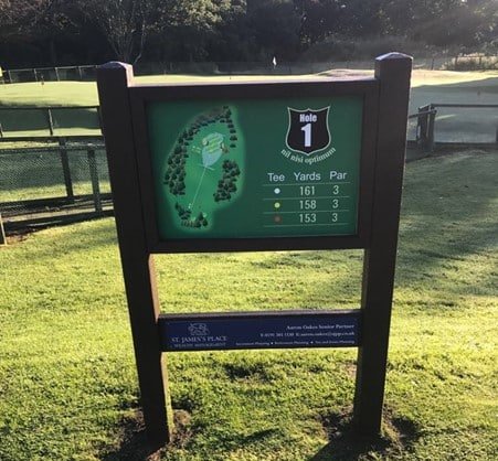 Golf Course Signage