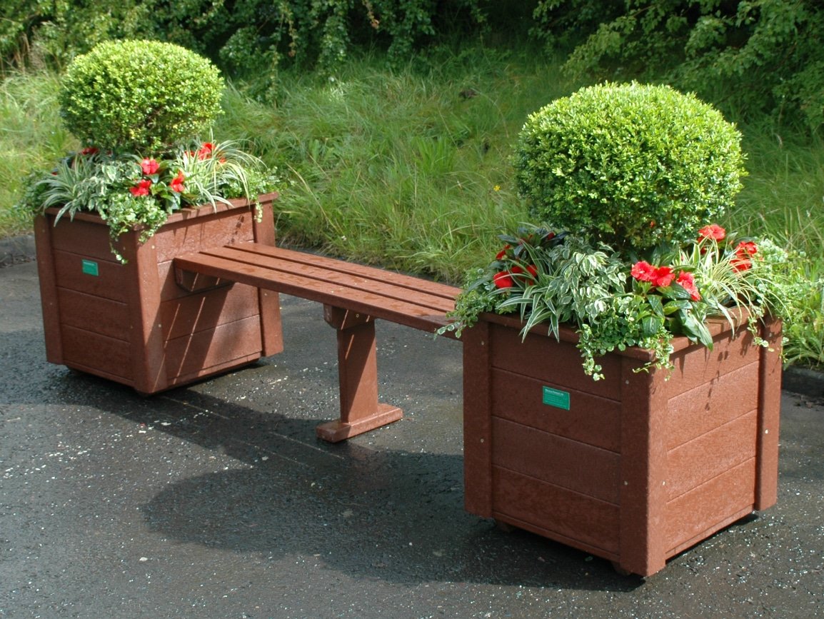 Planter-Sturdy-1 - Marmax Recycled Plastic Products - Manufactured in the UK
