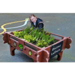 Potting Table pic - Marmax Recycled Plastic Products - Manufactured in the UK Potting Table