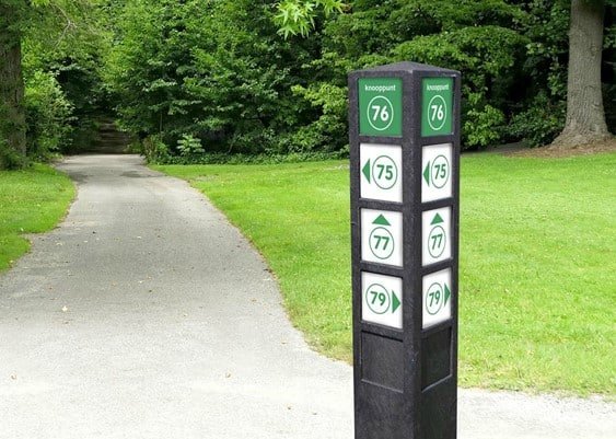 trail-post - Marmax Recycled Plastic Products - Manufactured in the UK