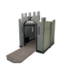 White product image Castle - Marmax Recycled Plastic Products - Manufactured in the UK
