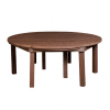 Large Circular Table - Marmax Recycled Plastic Products - Manufactured in the UK