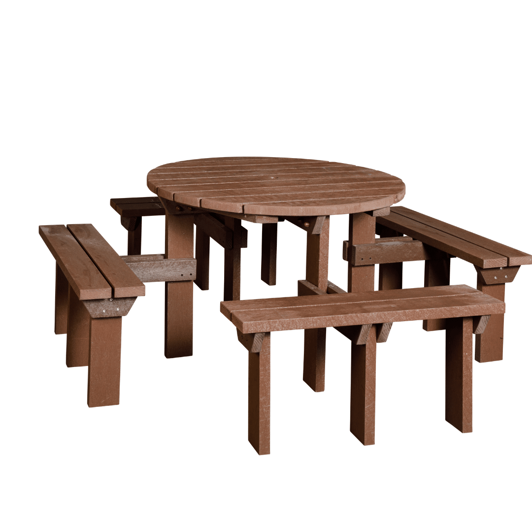 SEN Olympic Bench - Marmax Recycled Plastic Products - Manufactured in the UK