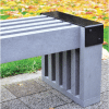 Grainger 1500 grey CU - Marmax Recycled Plastic Products - Manufactured in the UK
