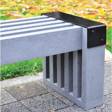 Grainger 1500 grey CU - Marmax Recycled Plastic Products - Manufactured in the UK