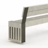 Interlocking Rest Axo Detail - Marmax Recycled Plastic Products - Manufactured in the UK