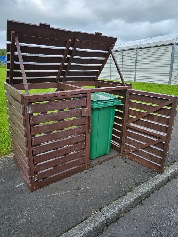 Bin Store 3 - Marmax Recycled Plastic Products - Manufactured in the UK
