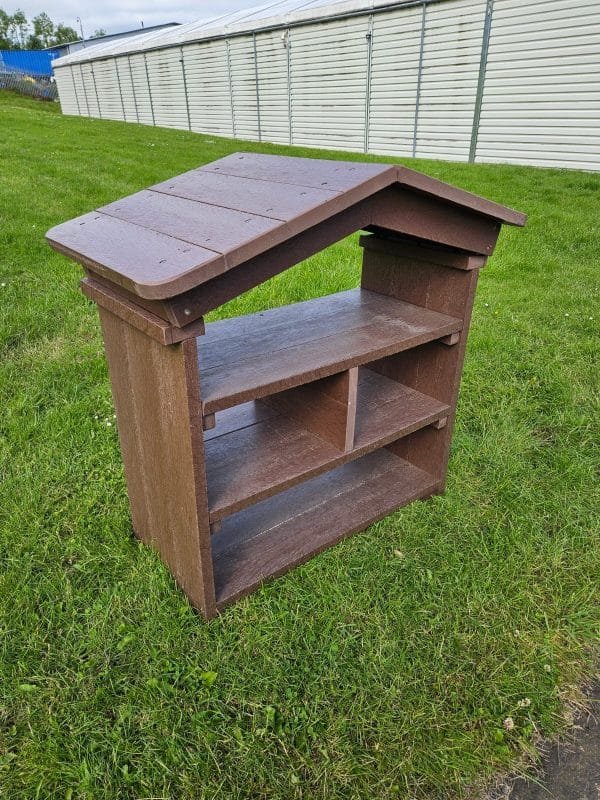 Book Shelf - Marmax Recycled Plastic Products - Manufactured in the UK
